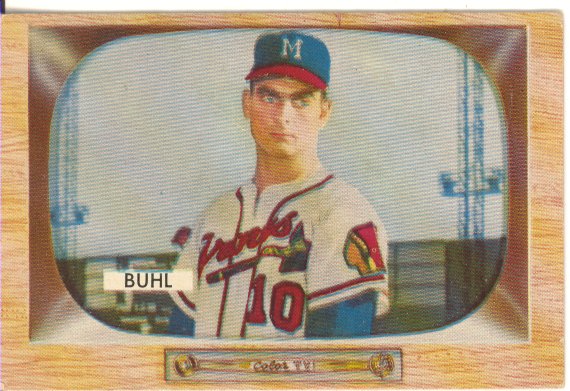 1955 Bowman     043      Bob Buhl